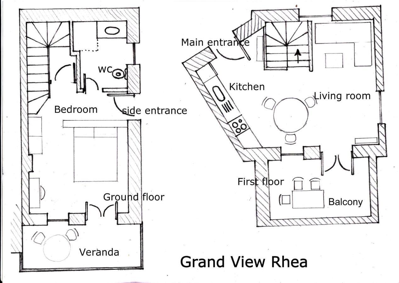 Вилла Grand View Rhea Митимна Экстерьер фото